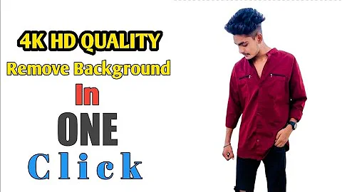 automatic Background remover ! one click photo background remove Android! #DinuEditor