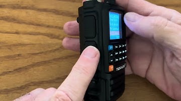 Going Through the Tidradio TD-H3 Plus Menu Items - Part 1