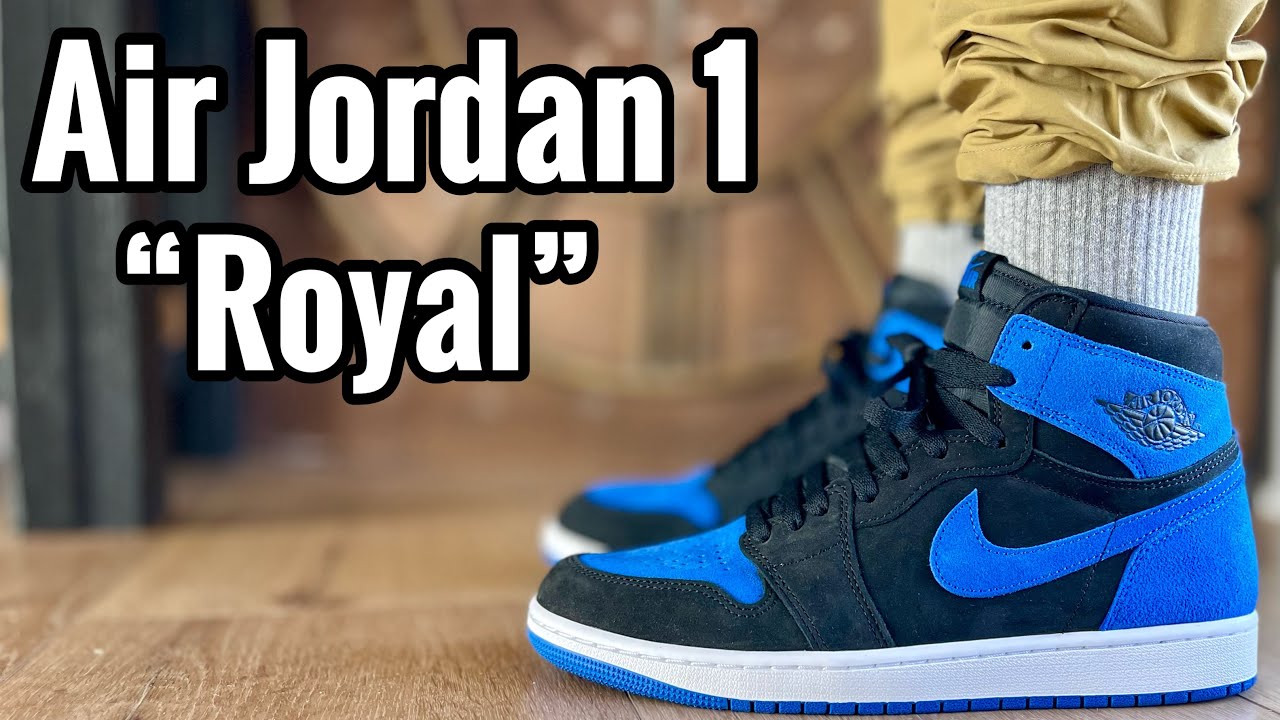 Air Jordan 1 “Royal” Reimagined Review & On Feet - YouTube