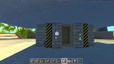 Scrap Mechanic 4 Storey Working Elevator