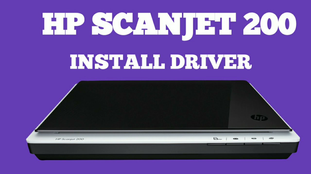 Hp scanjet 200 How to install driver ll Without CD install drivers ll 2021  HINDI - YouTube