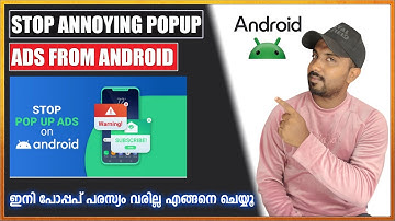 how to stop popup ads on android in malayalam