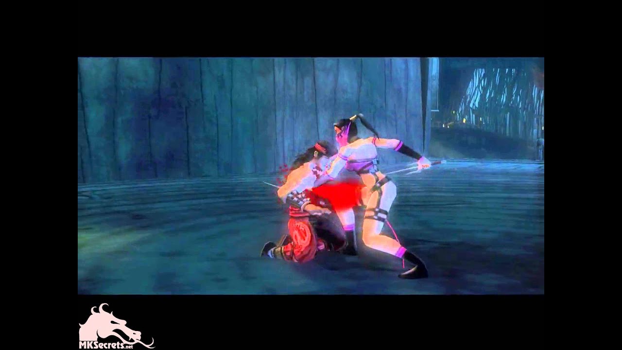 Mortal Kombat: Shaolin Monks Mileena and Jade Story Fatality 