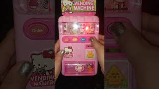 VENDING MACHINE ASMR Satisfying hellokitty shorts trending viral