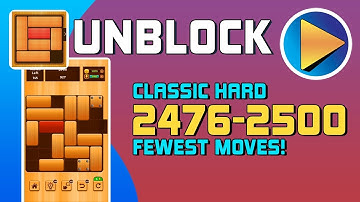 Unblock Classic Hard Levels 2476 to 2500 Walkthrough [100% Perfect!]