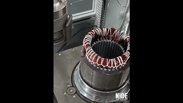 Automotive Motor Double End Stator Coil Lacing machine