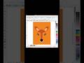 Easy D Design in CorelDRAW | Simple Vector Art Tutorial | Minimalist Animal Design