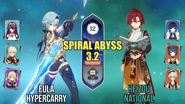 Eula Hypercarry & Heizou National - Spiral Abyss 3...