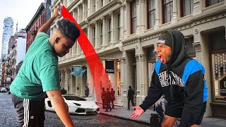 DESTROYING PRETTYBOYFREDO PHONE AND SURPRISING HIM WITH A BRAND NEW IPHONE 12!!!! Prank !!!