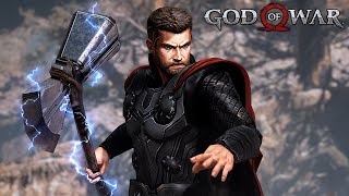THOR LOVE & THUNDER in God of War - Marvel meets God of War (PC Mod Showcase)