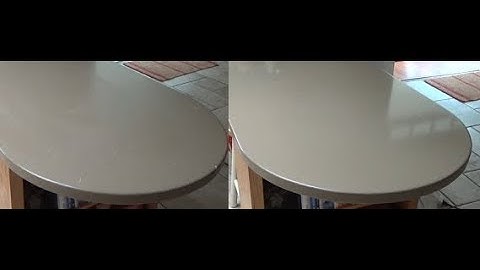 Refinishing a Corian Countertop