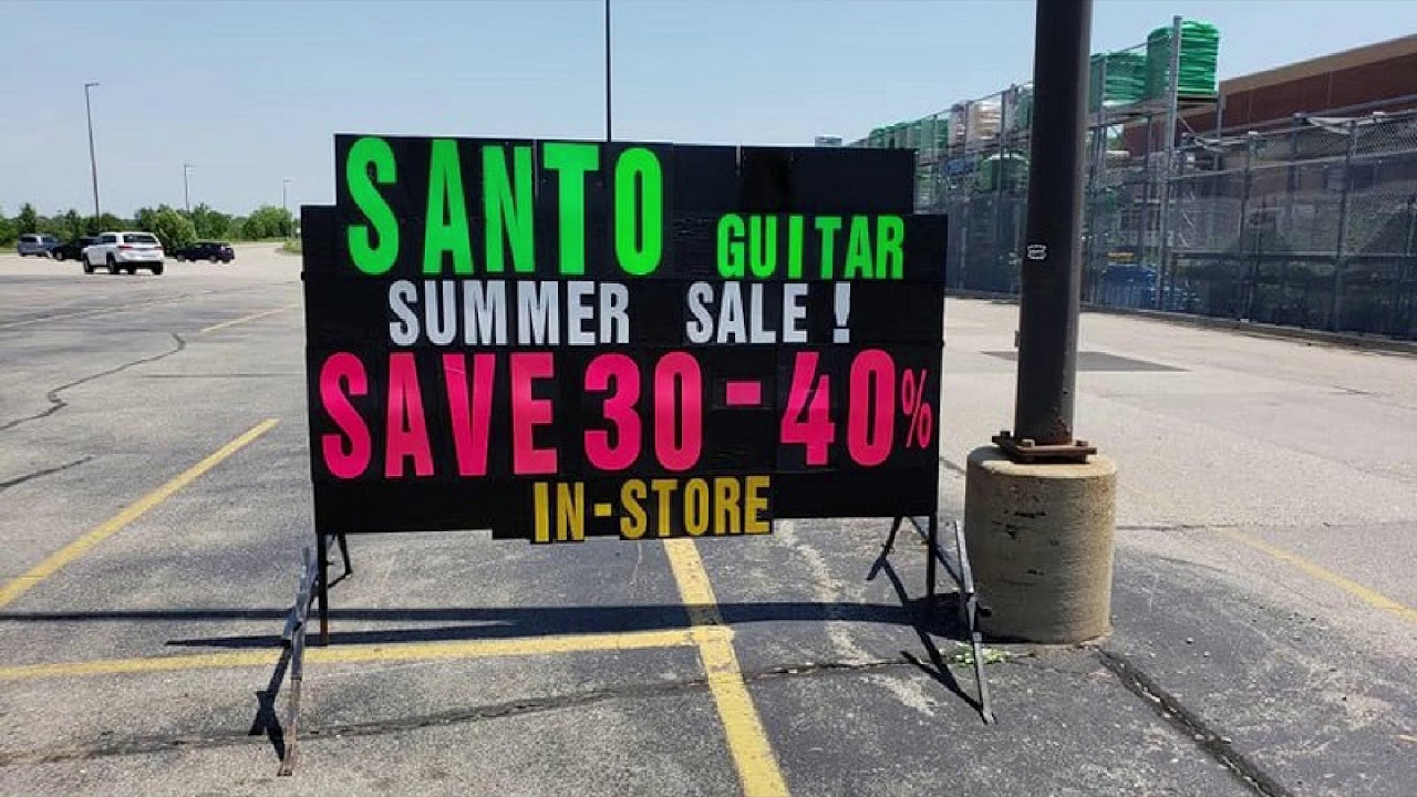 Portable black signs for businesses in and around Grandville, Michigan