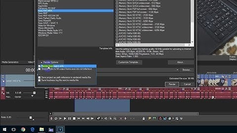 Why videos get rendered too short in Vegas Pro 15 (Loop Region only)