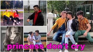 princess don't cry tik tok videos ||New tik tok trending videos ||Subham 30s Resimi