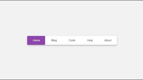 From Static to Dynamic: Animated Menu Bar Tutorial (HTML + CSS) #coding #navigationbar #menuhover