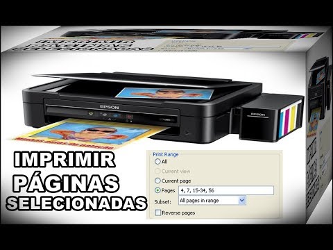 Vídeo: Como Imprimir Páginas Selecionadas