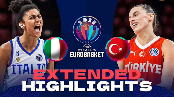 Italy 🇮🇹 v Turkiye 🇹🇷 | Extended Highlights | FIBA EuroBasket Women 2025