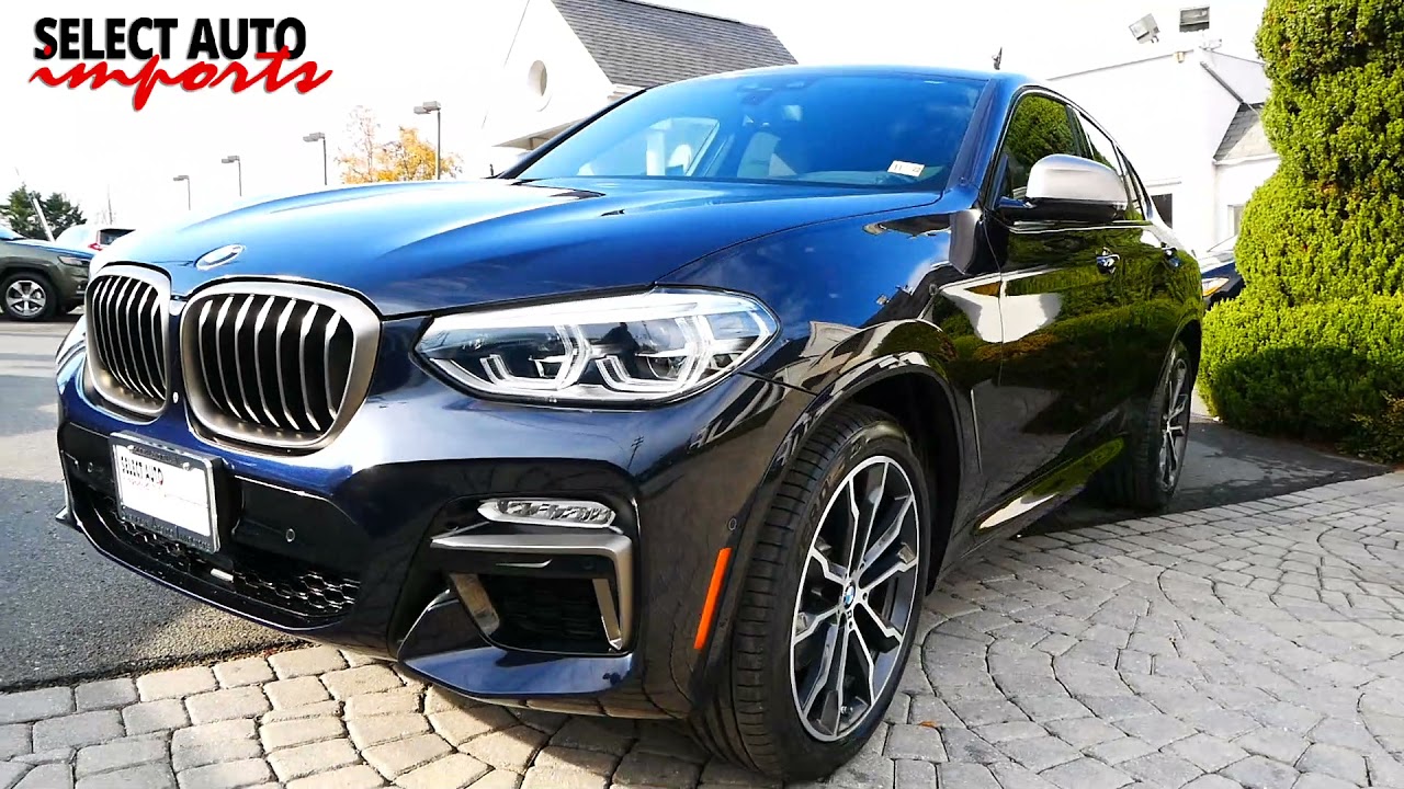 #21405, 2019 BMW X4 M40i, Carbon Black Metallic, Select Auto Imports in ...