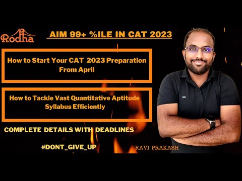 How to Prepare for Quantitative Aptitude for CAT 2023 I Complete ...