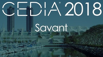 Savant on networked audio at CEDIA 2018
