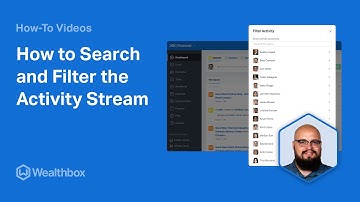 How To Search and Filter the Activity Stream in Wealthbox
