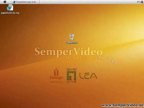 Video: So Entfernen Sie Das Papierkorbsymbol Vom Windows XP-Desktop