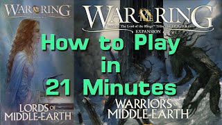 How to Play the Lords/Warriors of Middle-Earth Expansions in 21 Minutes screenshot 5