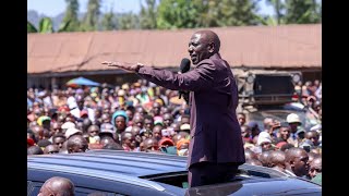 LIVE:PRESIDENT RUTO WETANGULA AND UDA LEADERS STARTS THEIR BUNGOMA DEVELOPMENT TOUR IN BUNGOMA DAY1