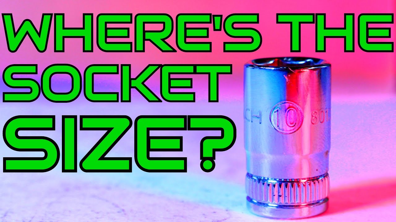 Why I Typically Don't Mention Socket Sizes in Repair Videos • Cars