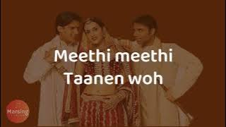 Ek Ladki (Lyrics) Udit Narayan, Alka Yagnik | Uday Chopra