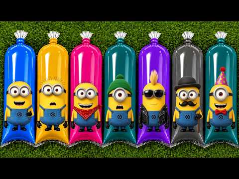 MENEMUKAN : Karakter Mega Minion Tim, Mega Minion Dave, Mega Minion Mel, Stuart, Mega Minion Jerry.
