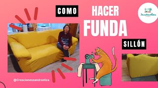 ¡Como hacer funda de sillón!