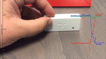 PocketLab - Measuring acceleration due to gravity