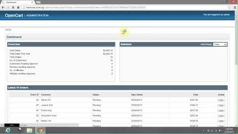 How to change opencart admin password