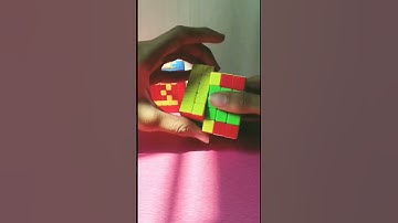 M,J letter in cube #shorts @IndiCoder @BLegendd @KingofCubers