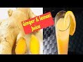 Lose Weight Fast In 3 Days With Lemon &amp; Ginger Juice/How to Lose Weight Fast