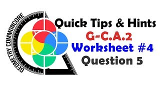 G-C.A.2 Worksheet #4 - Hint #5