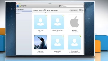 How to add a contact in Skype® on Mac® OS X™