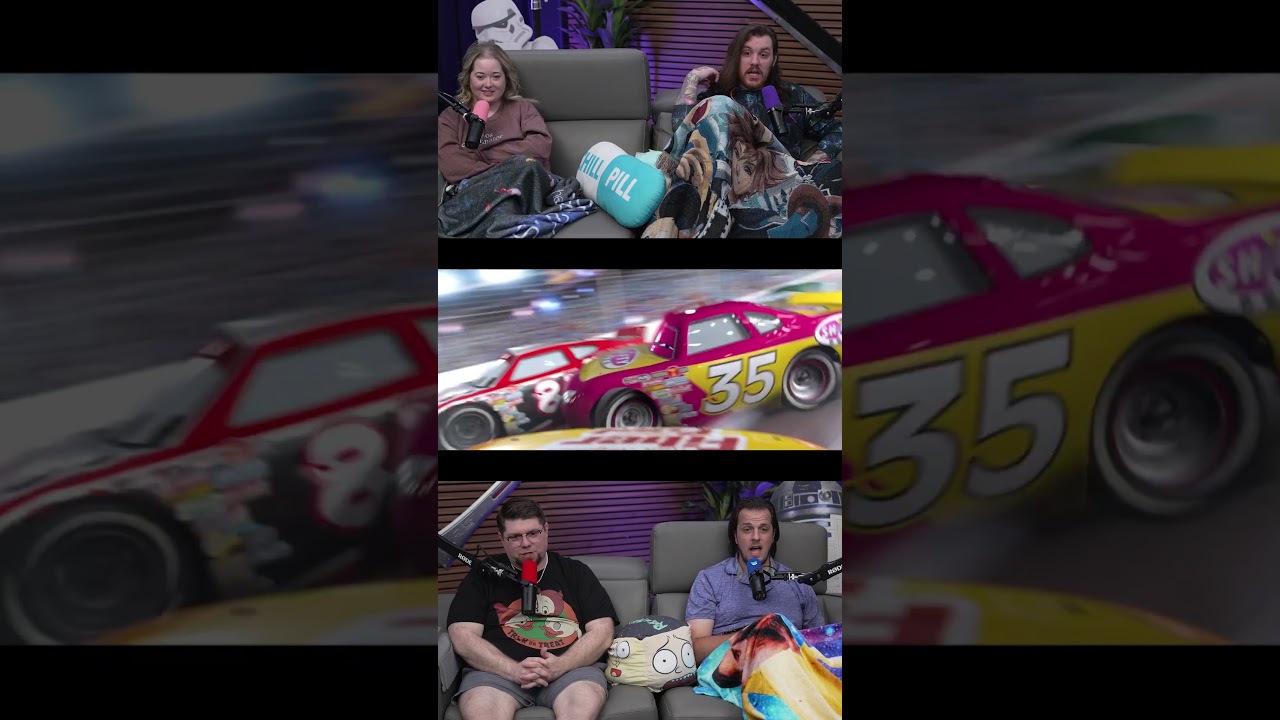 A Really Dangerous Footrace #cars #pixar #reaction