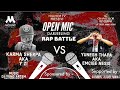 Mc nesis vs y zi darjeeling rap battle open mic ep 1