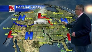 Punch packing storms possible through early Saturday