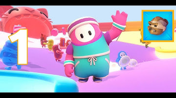 Fall Dudes 3D - Gameplay Part 1 ( Android)