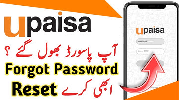 How To Reset/Forgot Mpin Upaisa Account | Upaisa Account ka Password Reset Kaise Kare |