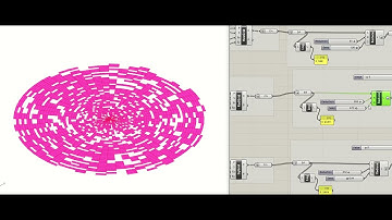 Grid structures with grasshopper in rhino   Radial grid