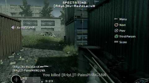 CoD4 1v1 snipers