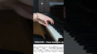 Prokofiev Piano Sonata in A Minor (Practice) #pianosonata #steinway #shorts