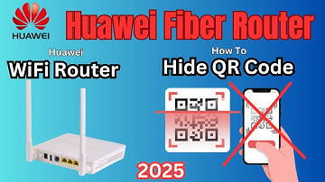 How To Disable Barcode In Huawei Router 2025 | Hide Barcode In Huawei Fiber Router #barcode #wifi