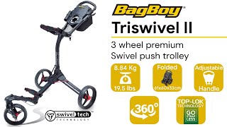 Bag Boy Triswivel II Trolley