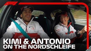 Raikkonen Scares Giovinazzi On Nordschleife