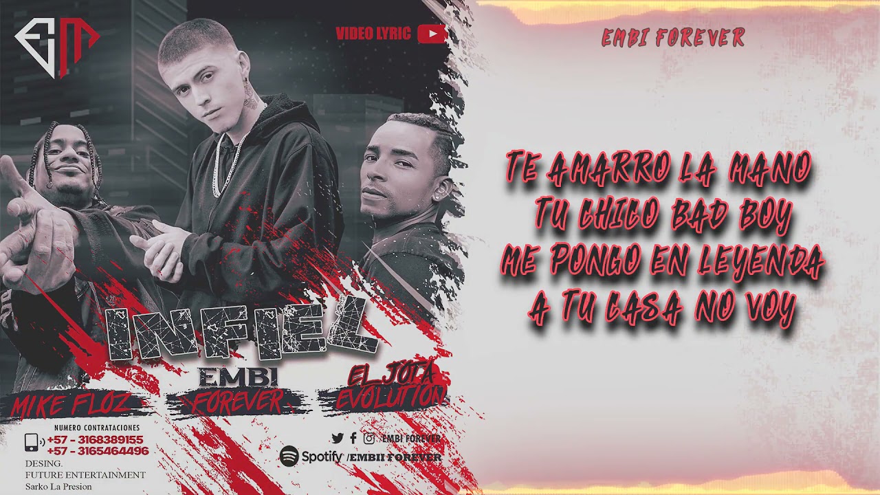 Watch INFIEL - EL JOTA EVOLUTION - MIKE FLOZ - EMBI FOREVER on YouTube Watch INFIEL - EL JOTA EVOLUTION - MIKE FLOZ - EMBI FOREVER on YouTube